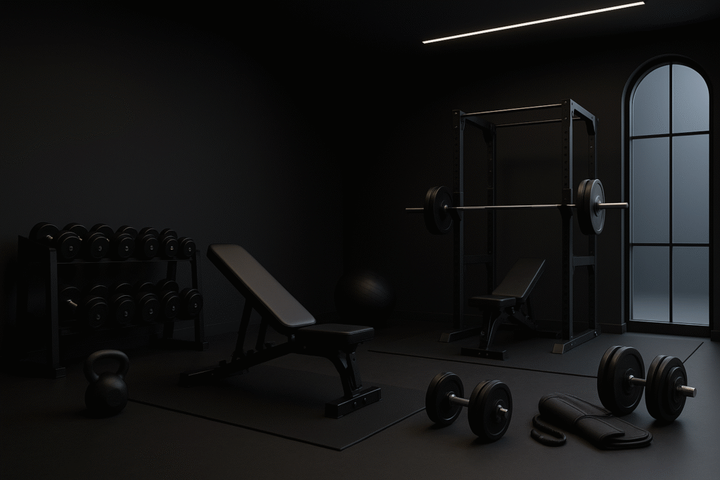 accessoires home gym pour entraînement à domicile
